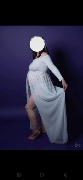 Rochie ședința foto maternitate