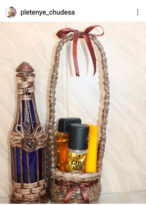 Корзинки плетеные