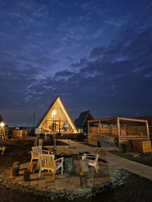 Домики a-frame в аренду