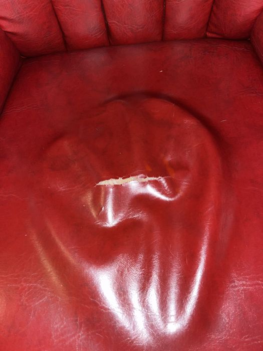 canapea si fotoliu din piele