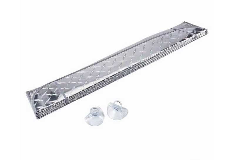 Parasolar cartonat parbriz efect holografic 70 x 140 cm sau 80 x 150