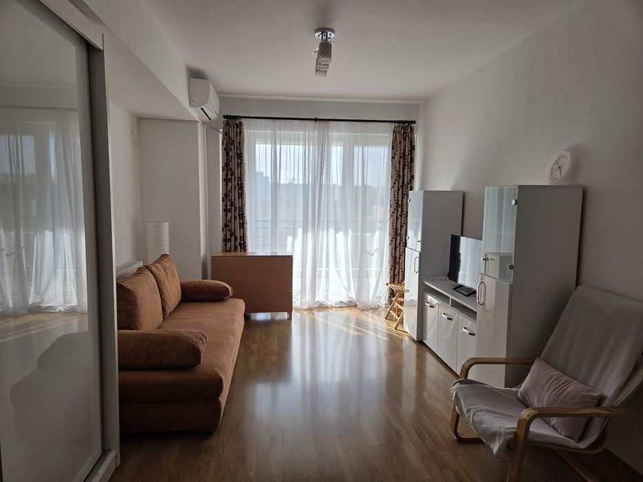 Inchiriez garsonieră 37 mp, Titan – Theodor Pallady, mobilată complet, centrală proprie