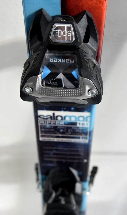 Нови ски Salomon Ripper twin tip,  161см +  автомати Marker Griffon