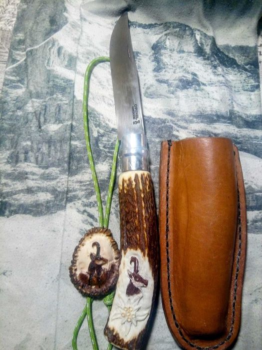 Cutite si Opinel corn de cerb