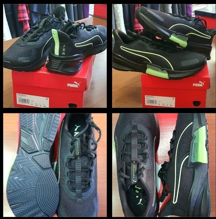 The North Face, Puma ,New Balance, Under Armour, Reebok