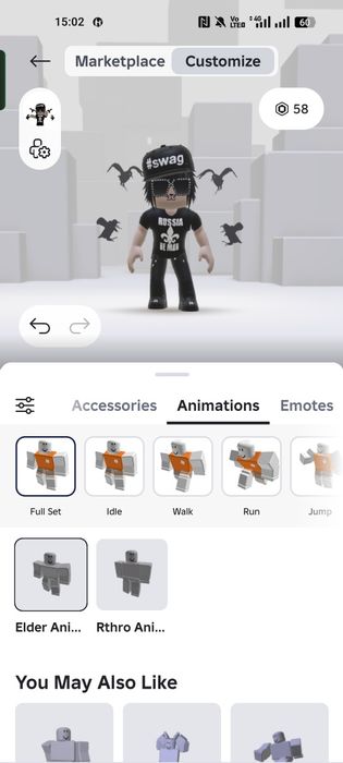 Аккаунт игры Roblox