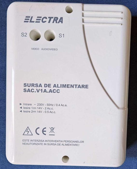 Doza derivatie 4 canale video Smart interfoane ELECTRA - VCB.4DN.ROW