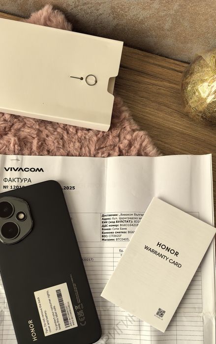 Запечатан в гаранция до 2027 година-Honor 400 с подарък!
