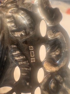 Сребърна бонбониера,  Birmingham 1901