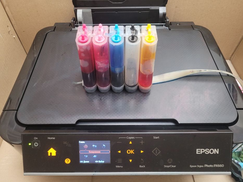 Принтер  Epson px660