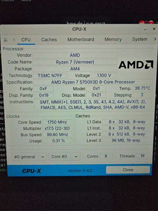 Vand Ryzen 7 5700x3d + AIO Pure Loop 2 280mm