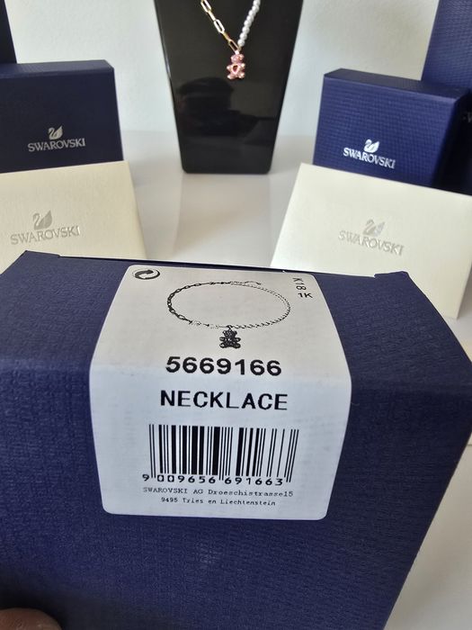 Pandantiv Teddy
Perlă de cristal, Urs, Roz, Placat cu nuanță