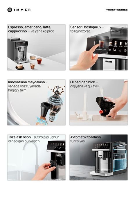 Автоматическая кофемашина IMMER Americano От официального дилера