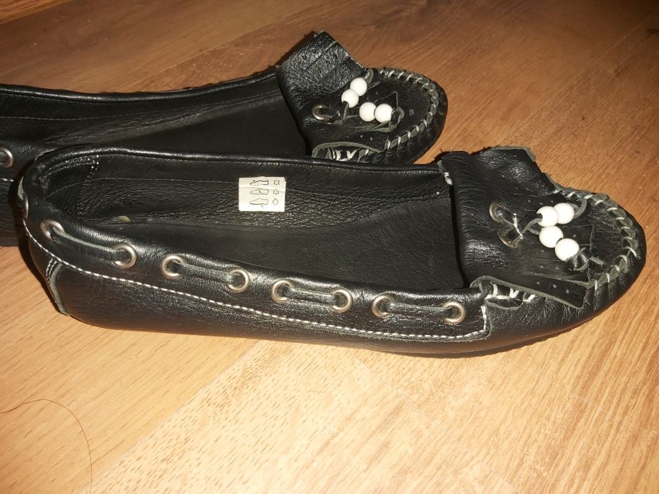 Обувь осенняя без каблука натуральная кожа