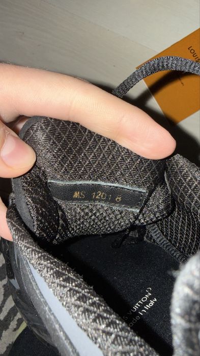 Louis Vuitton Runner Tatic Black, 42 номер