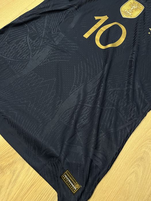 Tricou de fotbal Nike France Franta Kylian Mbappe 10 marime L WC 2022