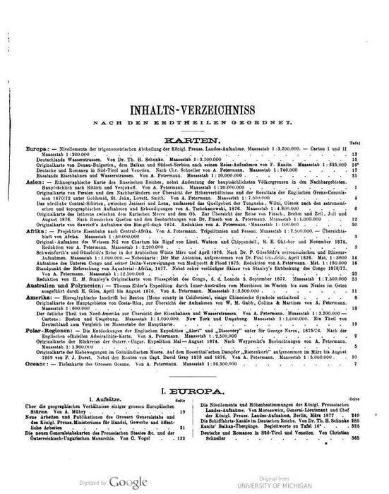 Феликс Каниц Карта на Дунавска България 1877