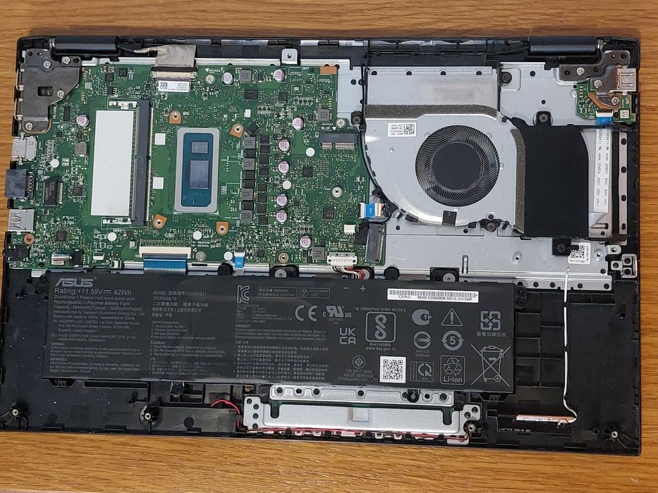 Laptop Asus Expertbook B1 i5 Gen12 1235U 10-core, 16GB, fara SSD/cooler/difuzoare