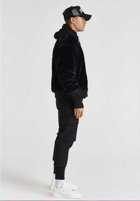 Siksilk Faux Fur Bomber Jacket - Geaca bomber