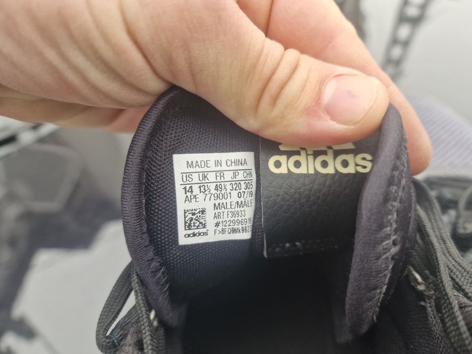 adidas  5 Glow-In-The-Dark Basketballschuhe Sneaker Neongelb Grau