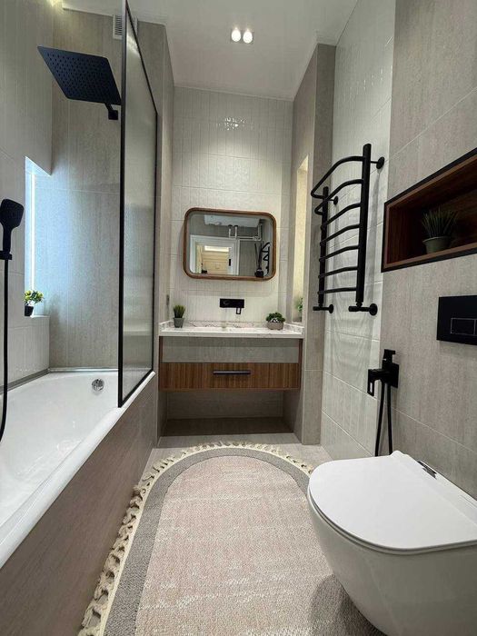 4-комнатная квартира 107,5 м² с евроремонтом в ЖК Oz Mahal