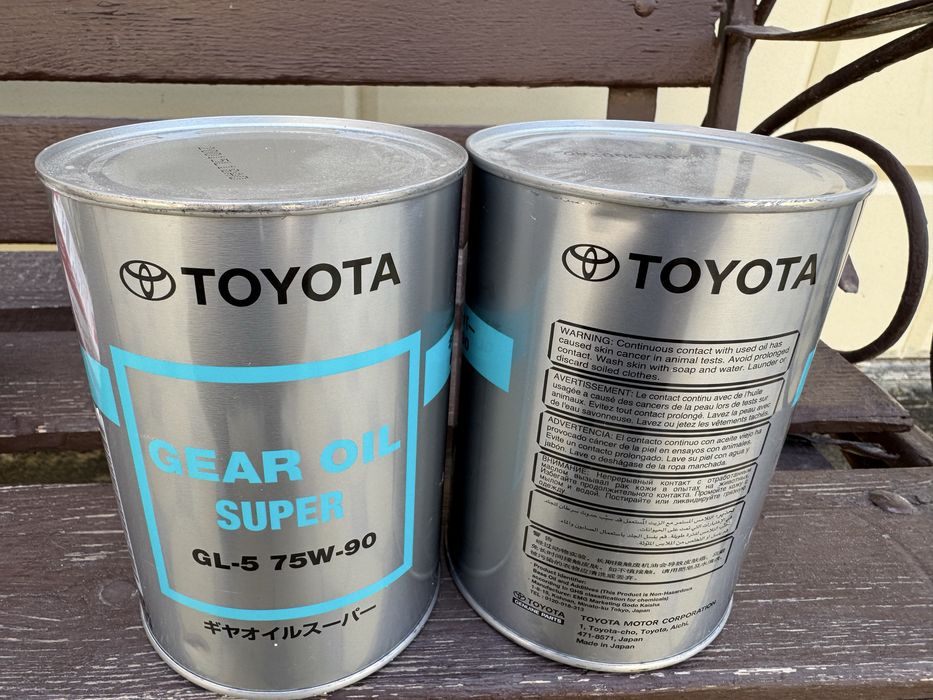 Масло трансмиссионый тойота