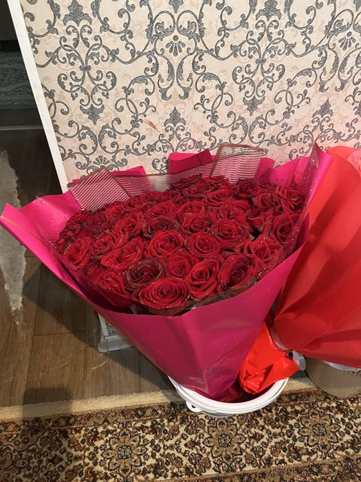 Цветы цветы 51 штук