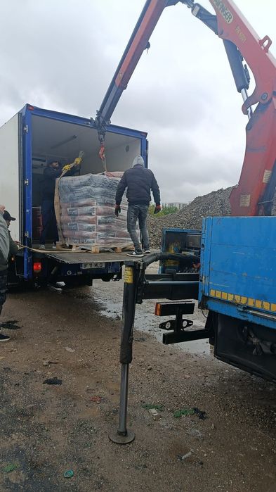 Transport Marfă cu Macara NON STOP București Ilfov | Camion 7.5T