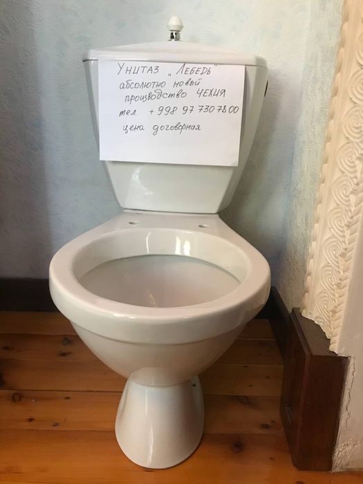 Унитаз Лебедь производство Чехии Торг уместен