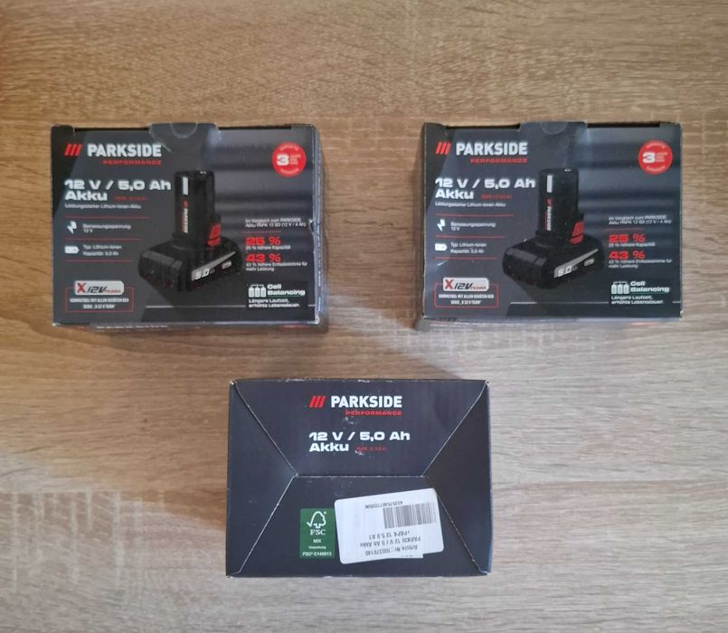 Parkside Performance 12V батерия 5Ah