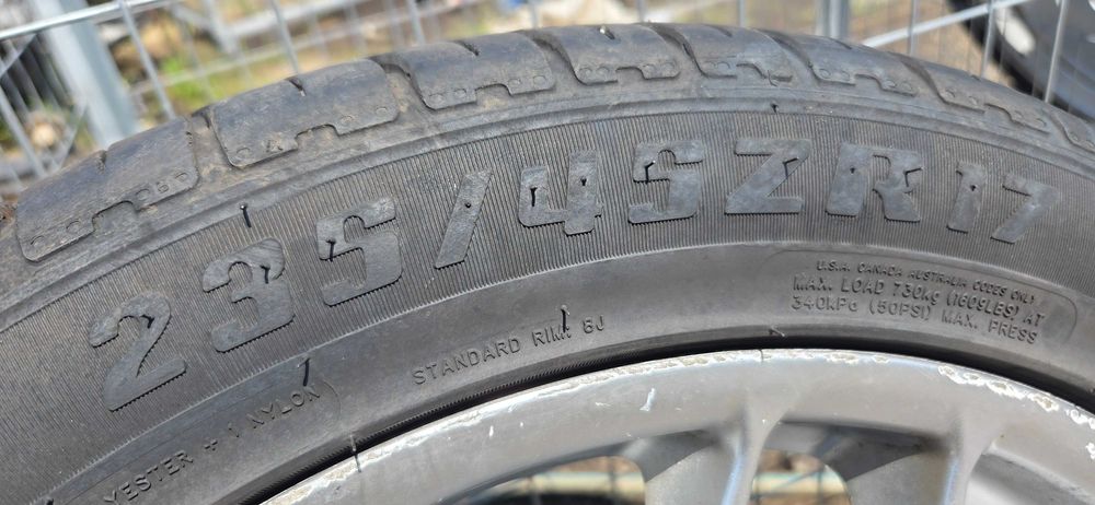 Продавам джанти за Audi - 17ки
