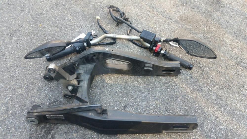 НА ЧАСТИ ЯМАХА МТ 07 2015 година yamaha mt 07