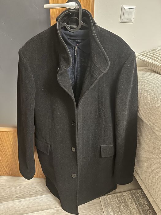 Palton bărbați VIVO - 80% Lână - Stil Elegant/Casual - Mărimea 48 (M)