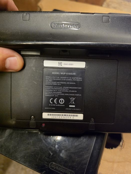 Nintendo Wii U GamePad и конзола nintendo