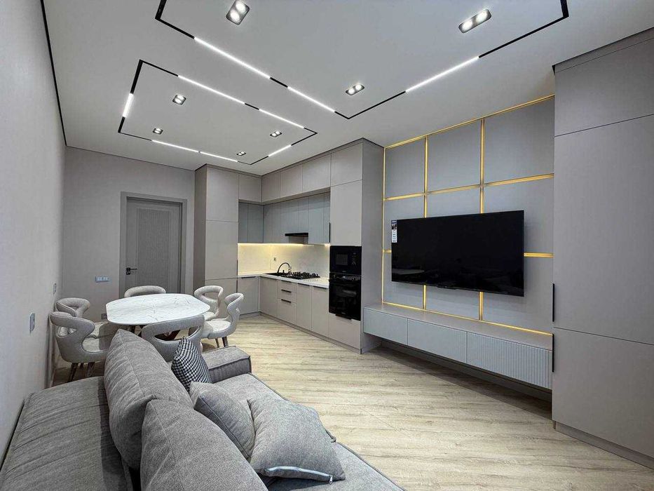 ЖК New Life Yashnabad, 3 комнаты, 85 м², кирпичный дом