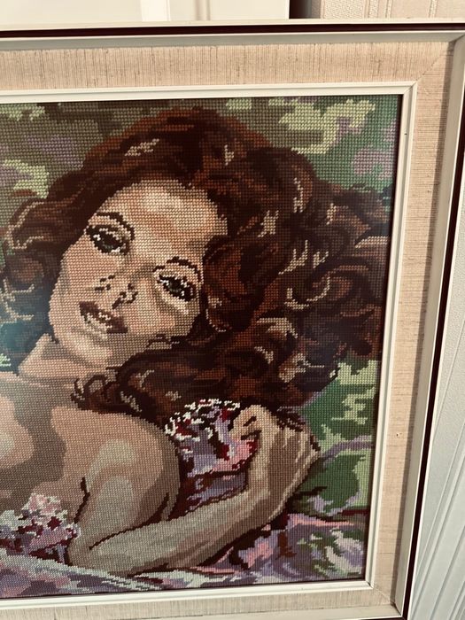 Tablou Goblen de dimensiuni mari , femeie nud