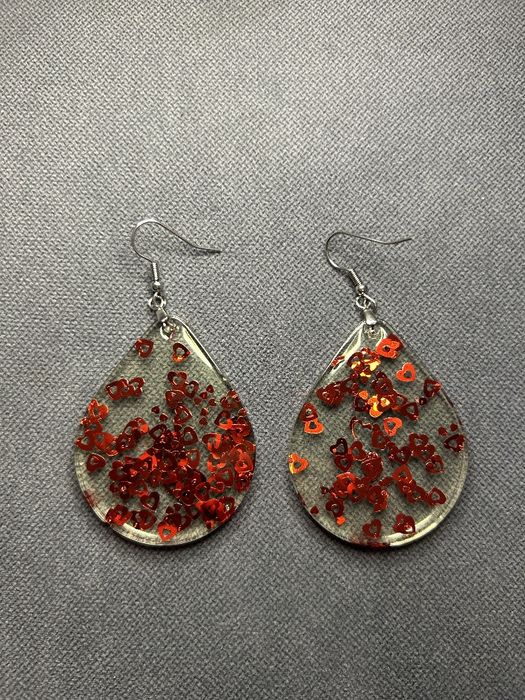 Обеци от епоксидна смола