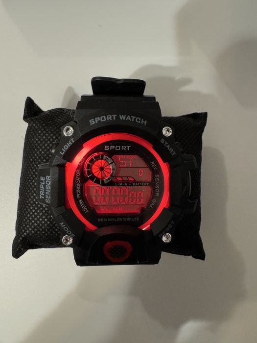 Ceas bărbați waterproof cu led