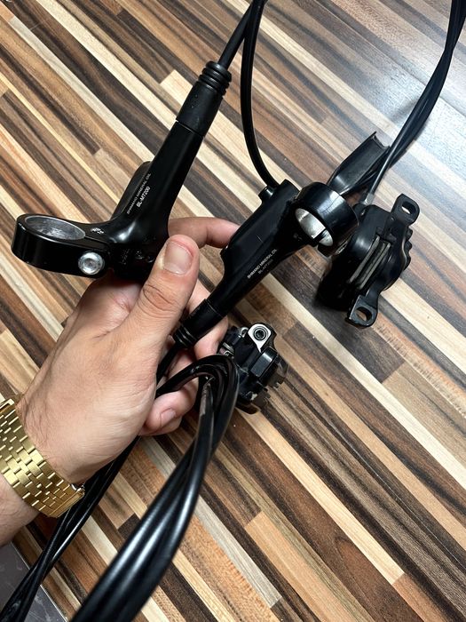 Set Frane hidraulice fata/spate Shimano BL-MT200