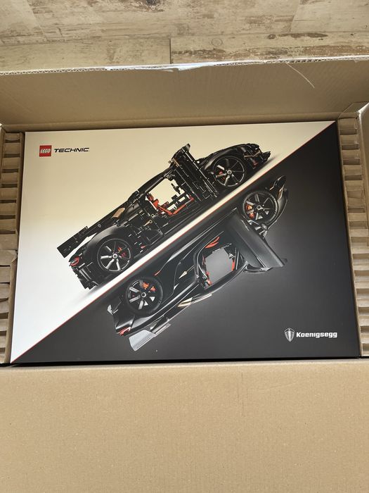 lego technic koenigsegg SIGILAT