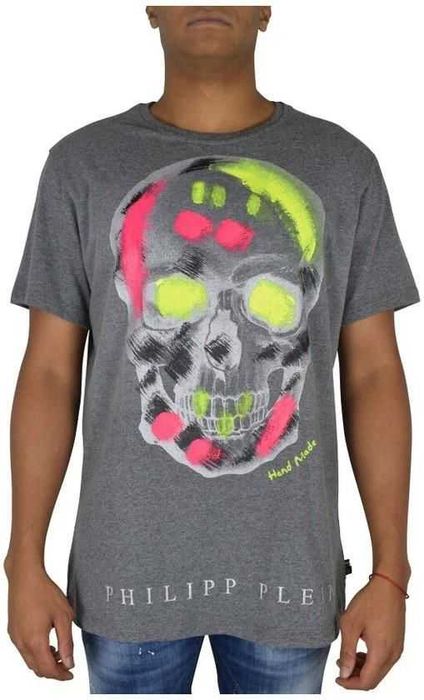 Тениска Philipp Plein Handmade Skull