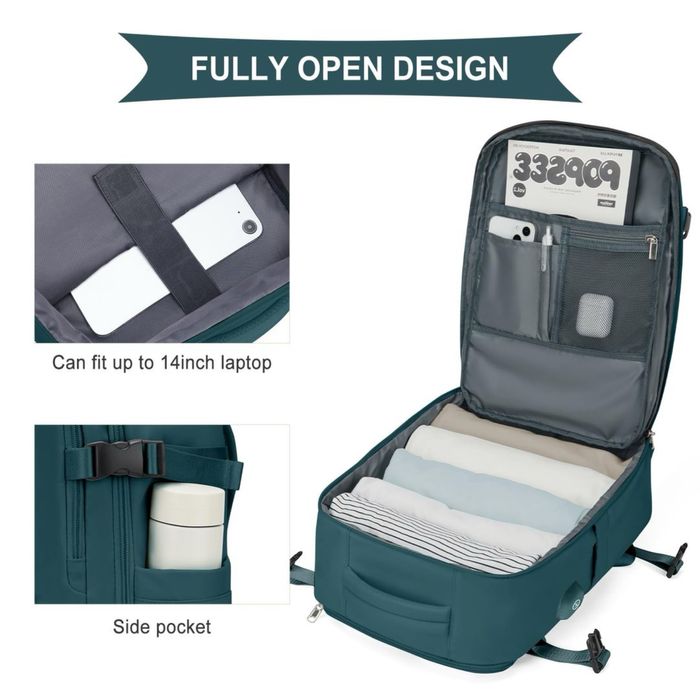 Rucsac avion EasyJet 45x20x36 impermeabil bagaj mana