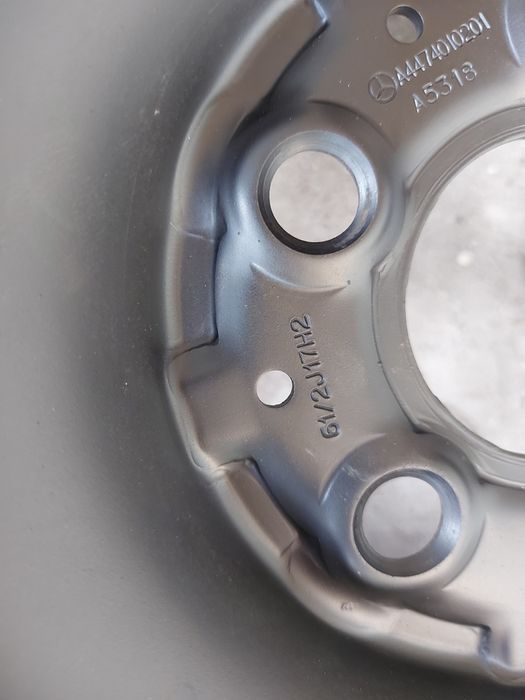 5×112-17" Mercedes  стоманени джанти 4бр.