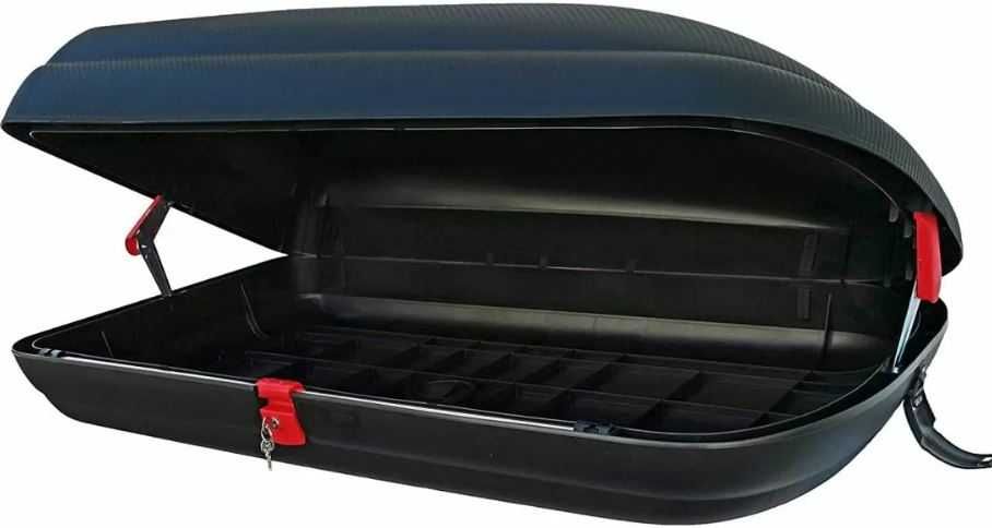 Автобокс Art Plast 200x79x38cm с ключ, 480 литра черен карбон