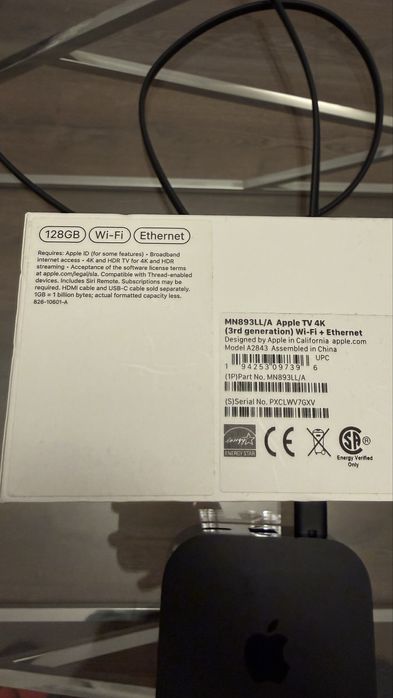 Apple TV 4K ЭПЛ ТВ 4K