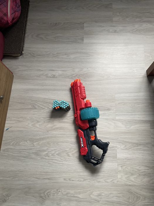 бластер x shot на пулях