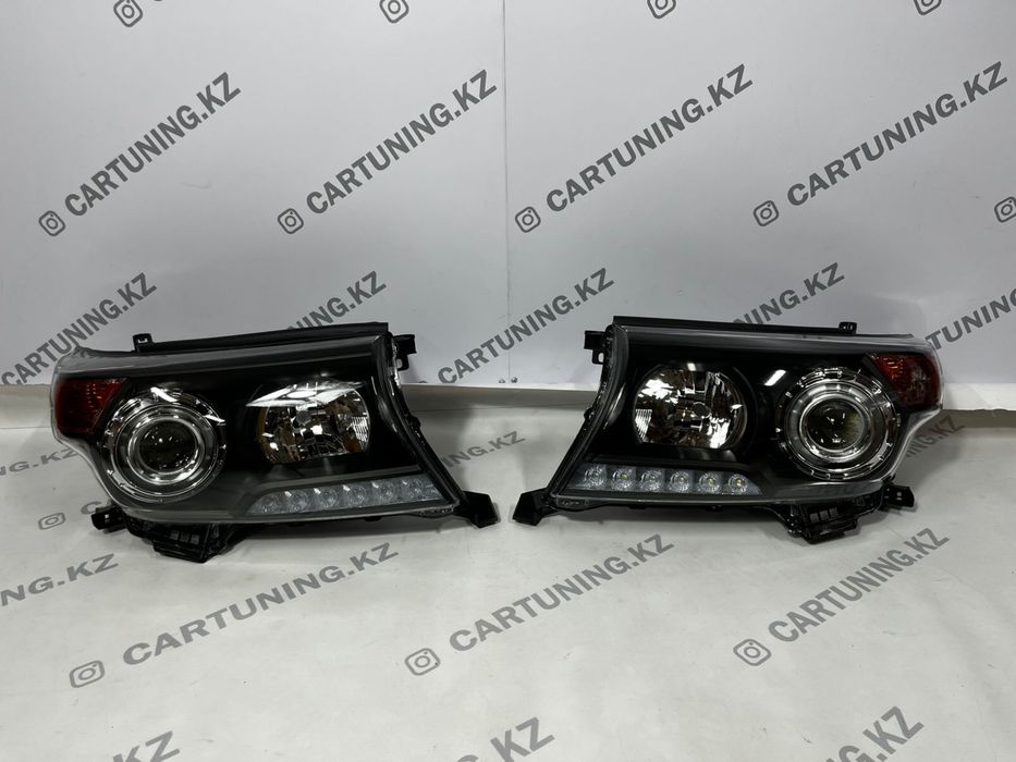 Фары BROWNSTONE на Land cruiser 200