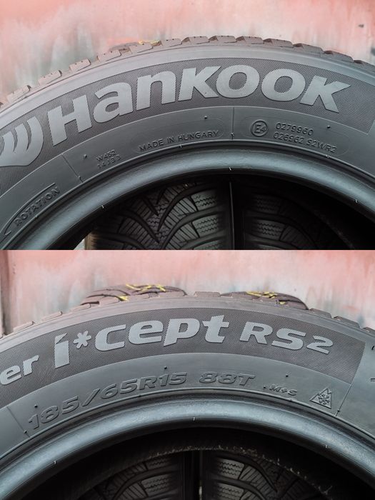 4бр. зимни гуми 185/65/15 Hankook Winter 
dot23