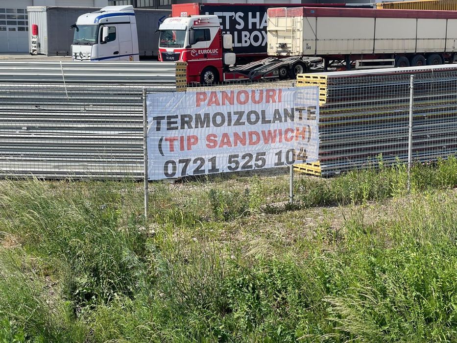 Panouri termoizolante (sandwich)