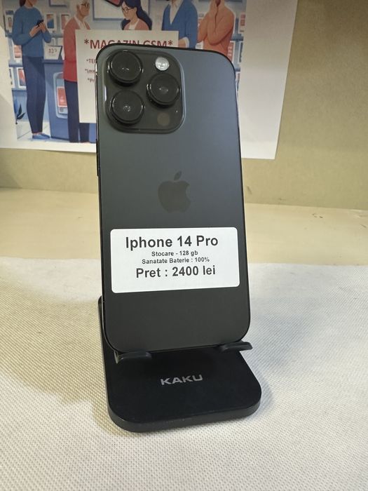 Iphone 14 pro / 128 gb / 100% baterie